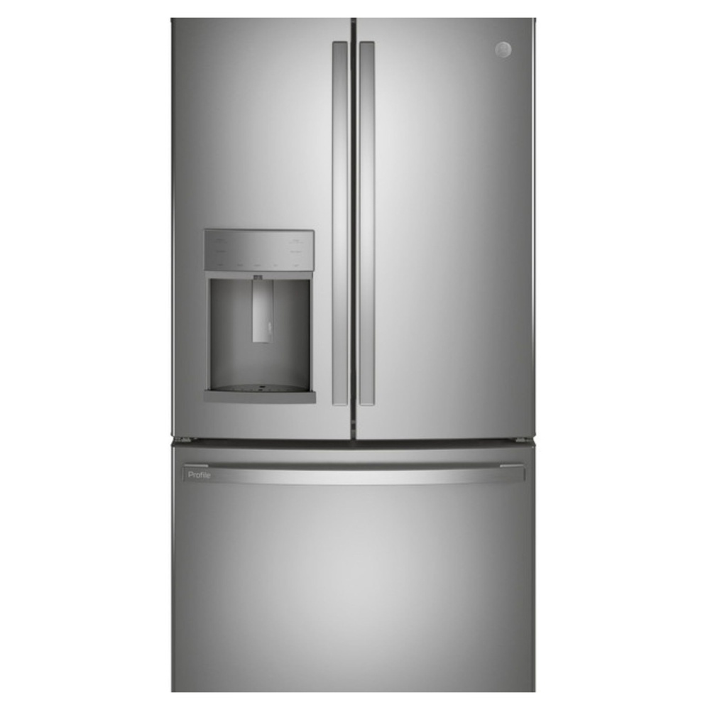 GE-PFE28KYNFS-27.7 Cu. Ft. Fingerprint Resistant French-Door Refrigerator with Hands-Free AutoFill