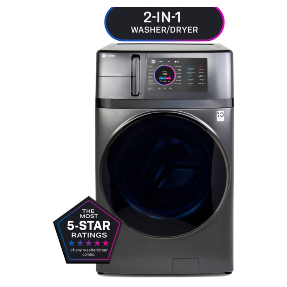 GE-PFQ97HSPVDS-2-in-1 Washer/Dryer