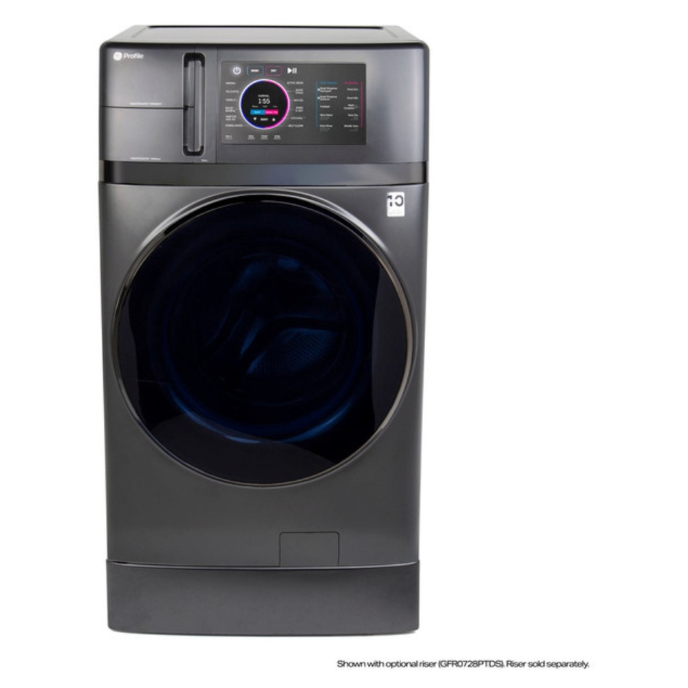 GE-PFQ97HSPVDS-4.8 cu. ft. Capacity UltraFast Combo