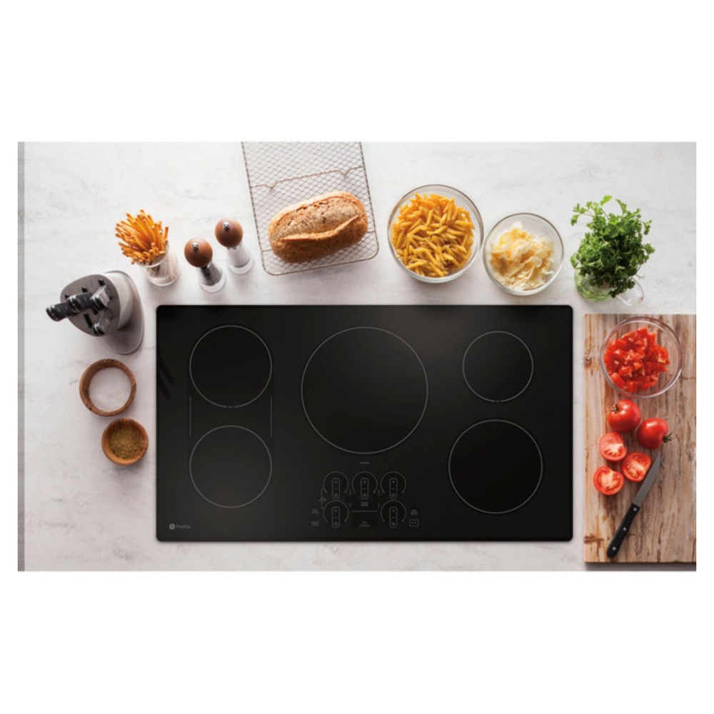 GE-PHP9036DTBB-36" Smart Induction Cooktop with 5 Elements