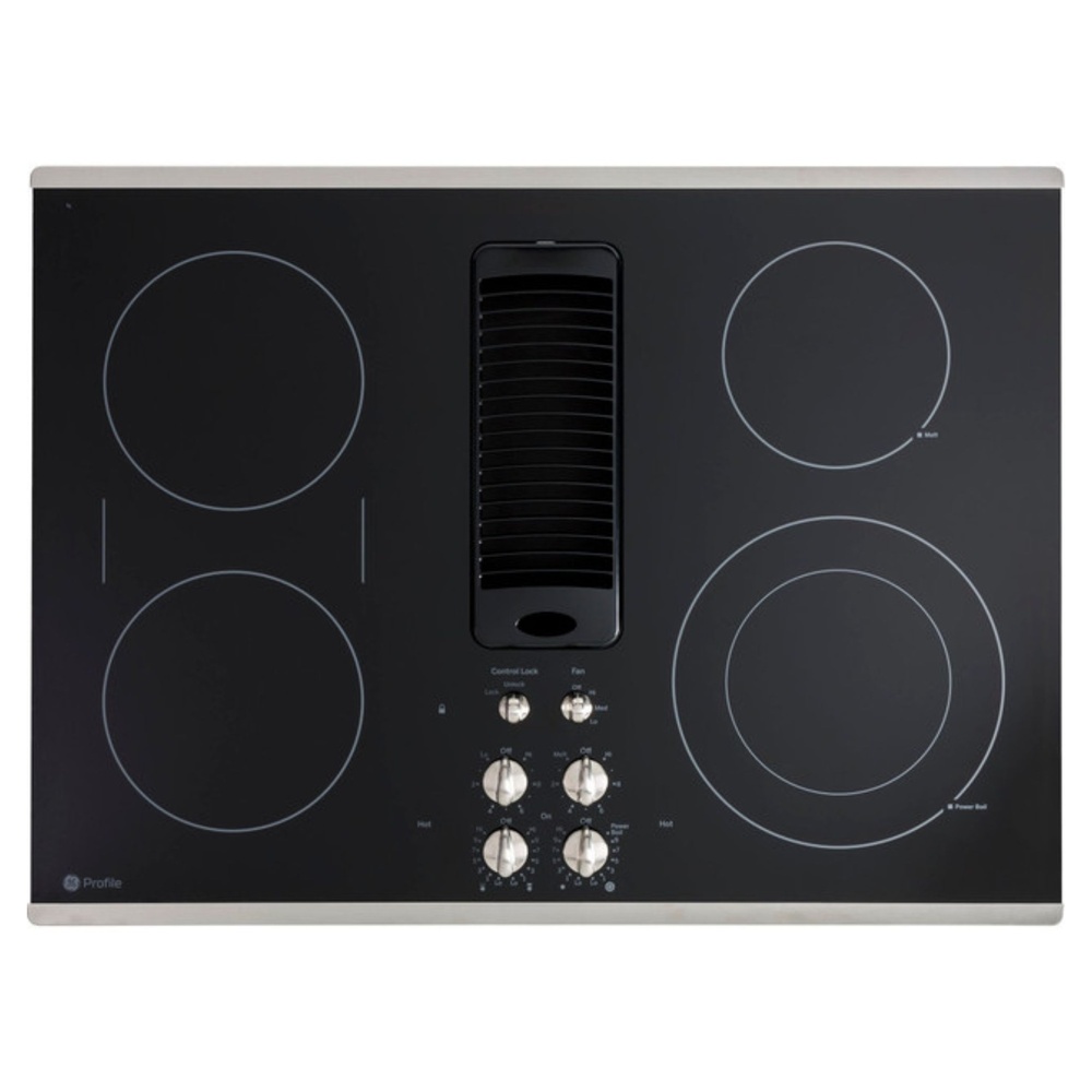 GE-PP9830SRSS-30" Downdraft Electric Cooktop
