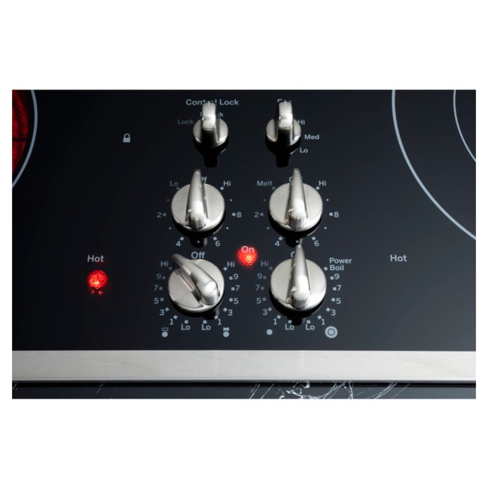 GE-PP9830SRSS-Cooktop "On" indicator light