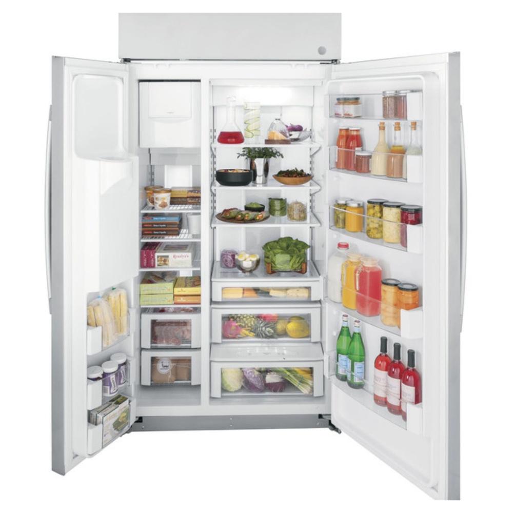 GE-PSB42YSNSS-Adjustable Freezer Shelves