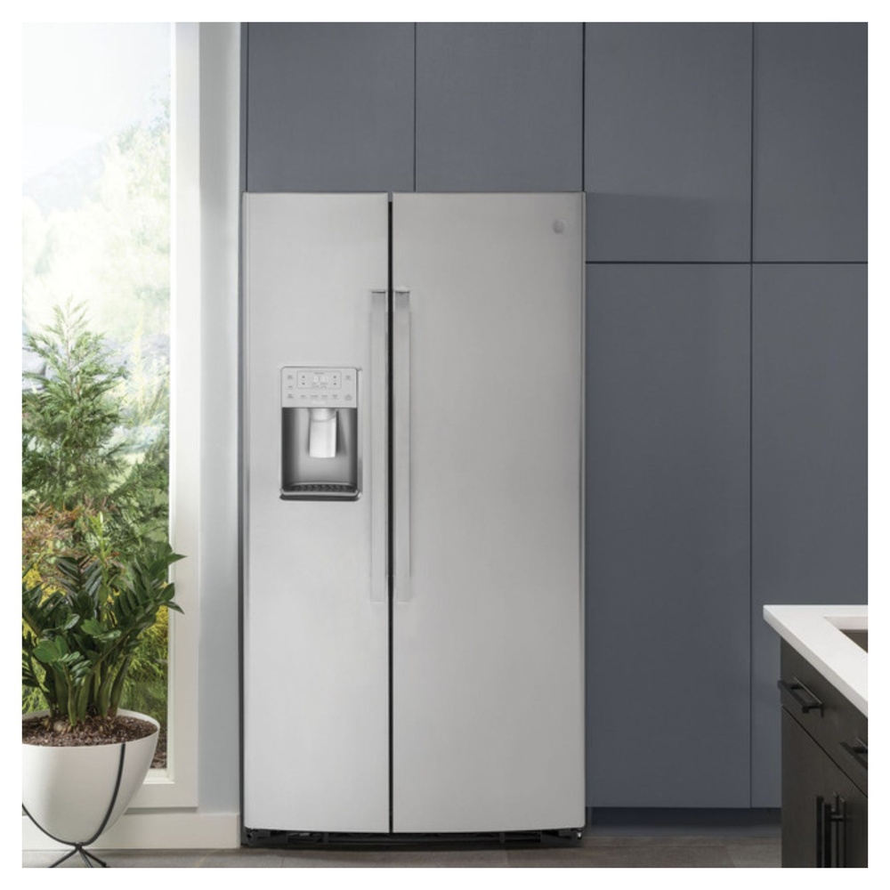 GE-PSE25KYHFS-25.3 Cu. Ft. Side-by-Side Refrigerator