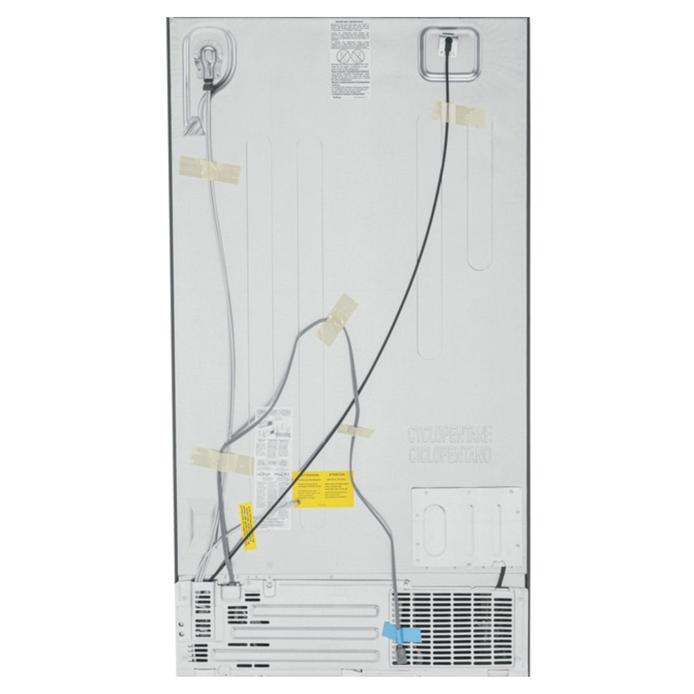 GE-PSE25KYHFS-Back Panel of a Refrigerator with Wiring
