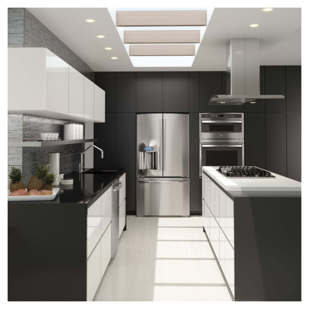 GE-PT9800SHSS-Over 175 preprogrammed menu selections (upper oven)