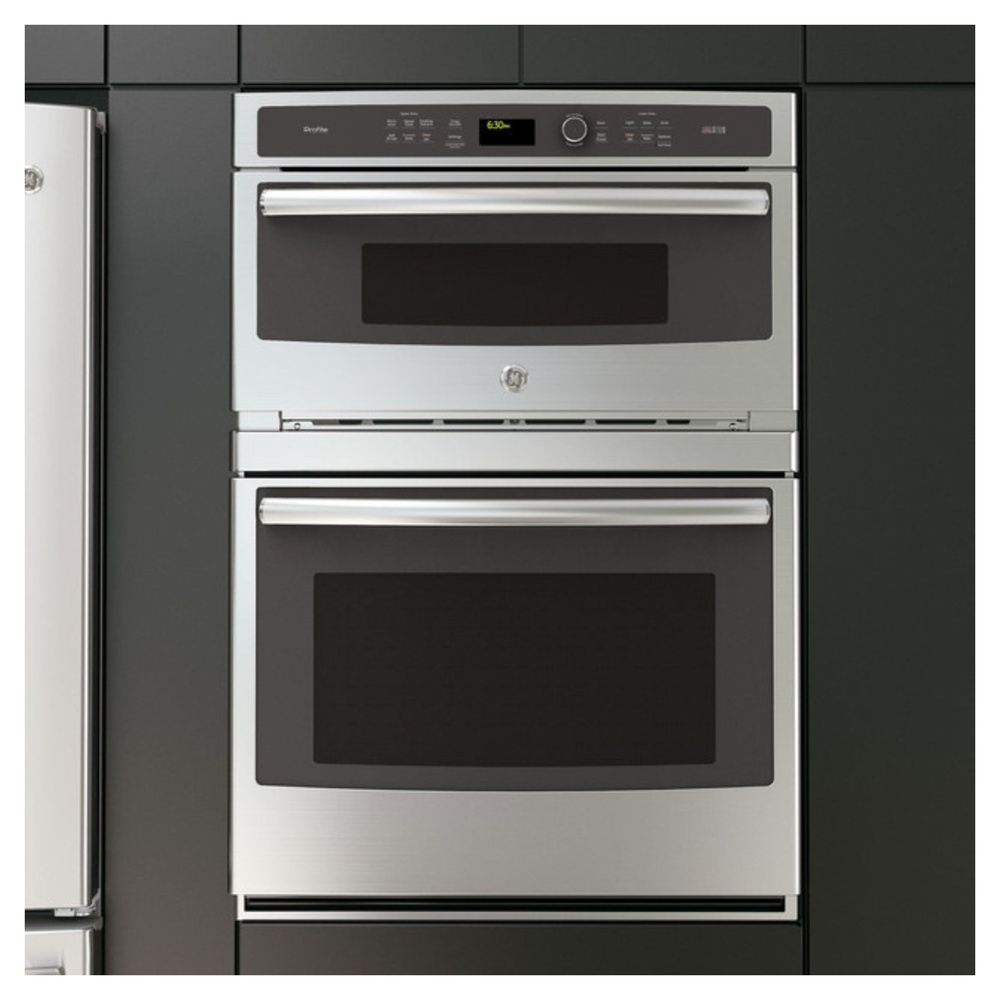 GE-PT9800SHSS-30 in. Combination Double Wall Oven with Convection