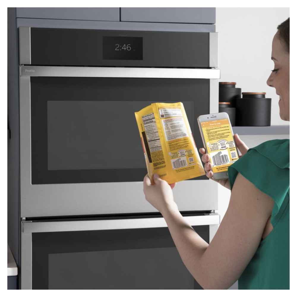 GE-PTD7000SNSS-Smart Oven with Barcode Scanning Feature