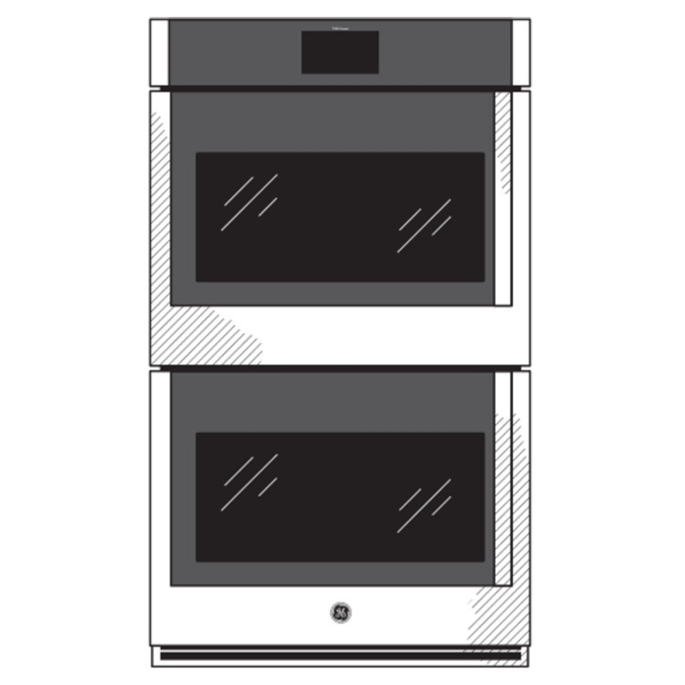GE-PTD700LSNSS-Diagram of30" Smart Built-In Convection Double Wall Oven