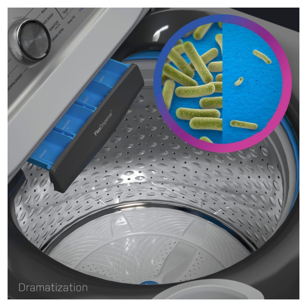 GE-PTW705BSTWS-Microban® Antimicrobial Technology