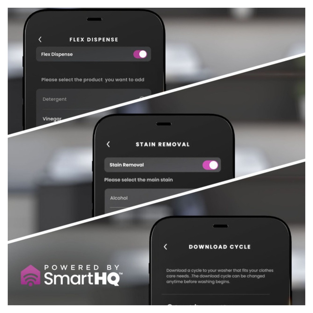GE-PTW705BSTWS-Smart Features powered by SmartHQ™