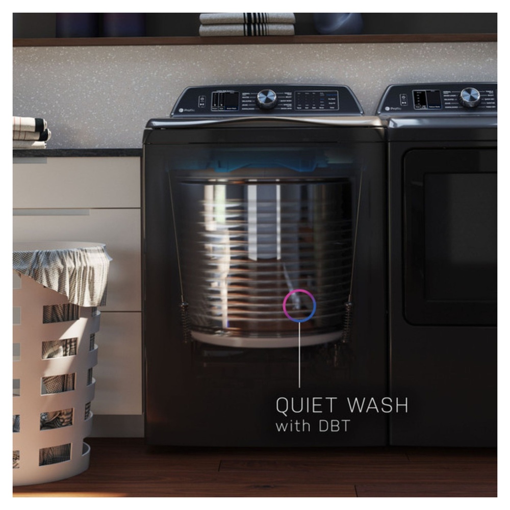 GE-PTW705BSTWS-Quiet Wash w/ dBT