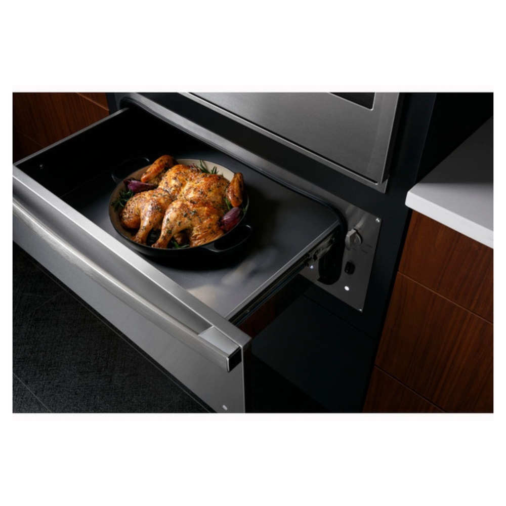 GE-PTW9000SPSS-Warming Drawer with Roasted Chicken