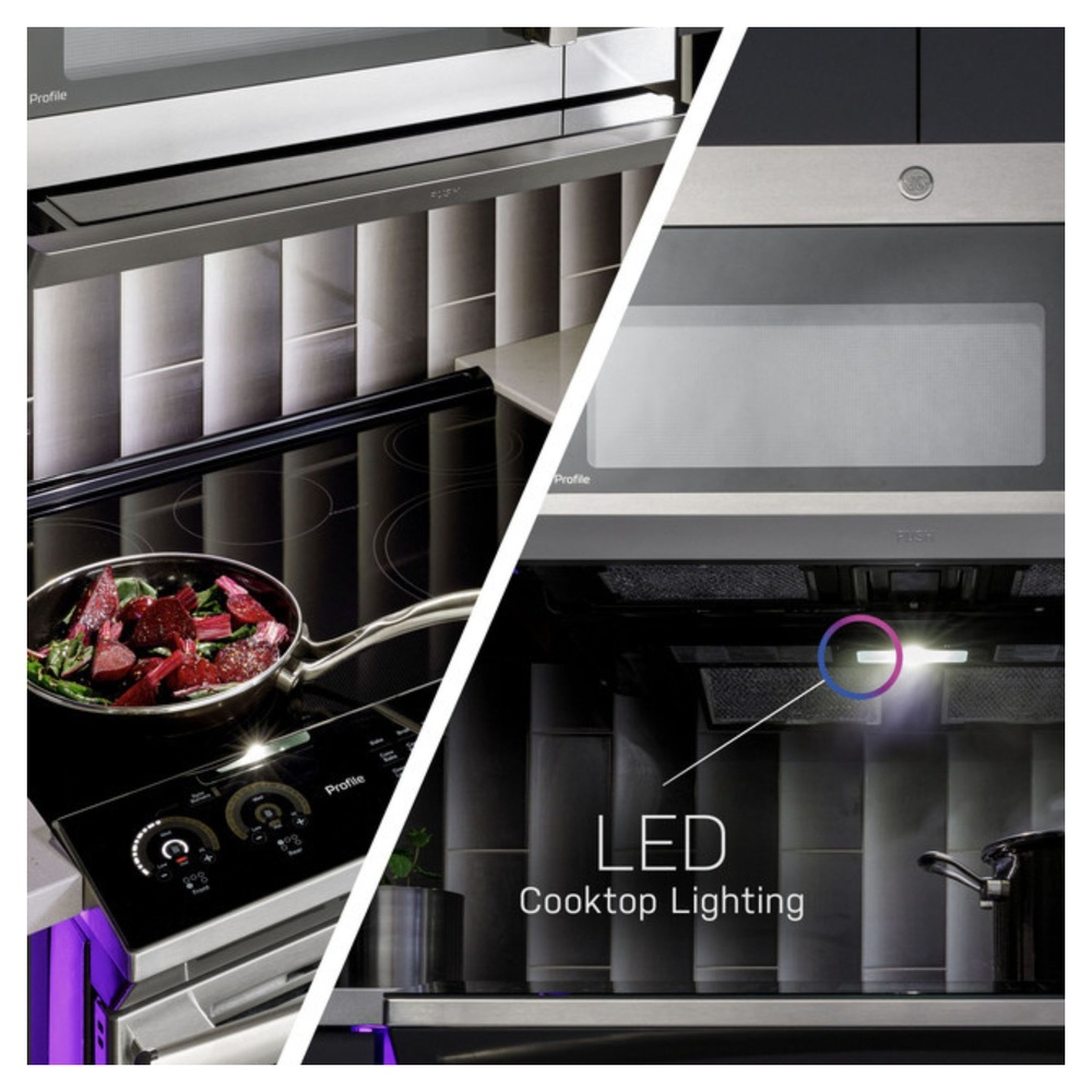GE-PVM9225SRSS-LED Cooktop Lighting
