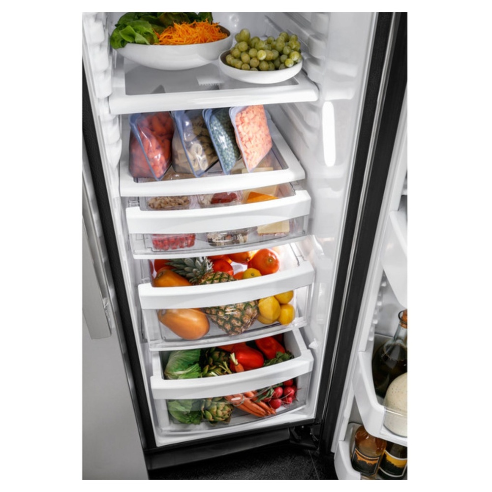 GE-PZS22MYKFS-Interior Storage Drawers