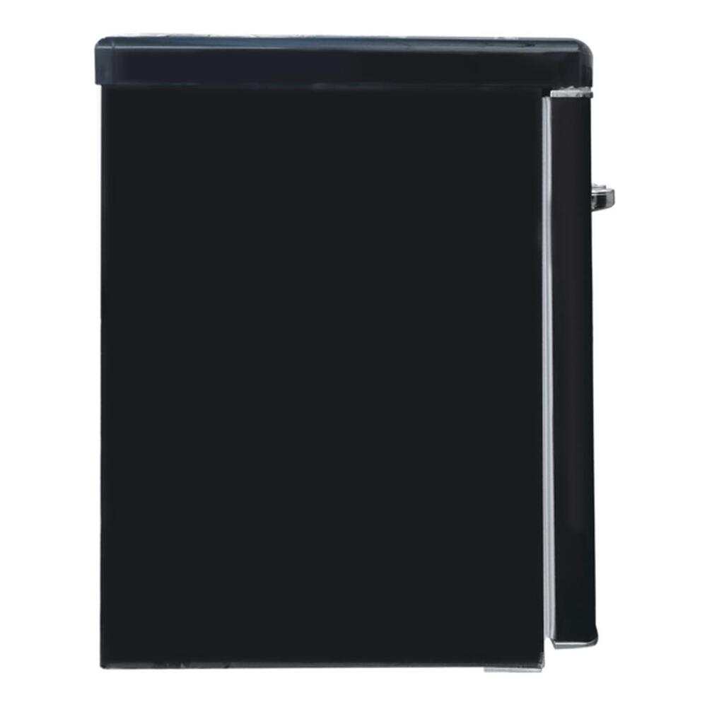 Equator CRCRF320B Conserv Compact 24 inch Retro Bottom Mount Refrigerator with 11 cu. ft. Capacity, Fast Freezing, Interior LED Light, Retro Handles, in Black