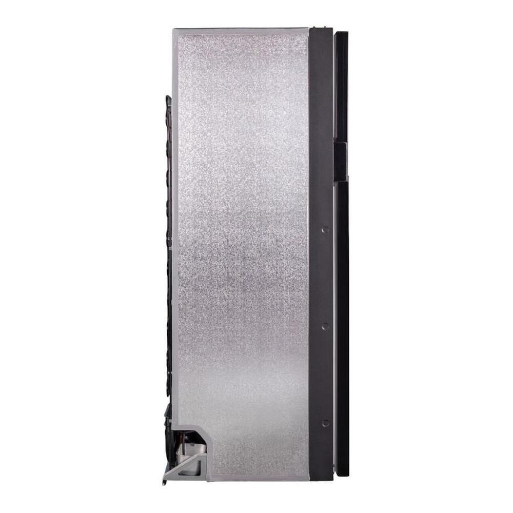 Equator RF1012DC Conserv 23 inch Built-in or Freestanding Top-Freezer Refrigerator with 10 cu. ft. Capacity, Crisper, Interior LED Light, Eco Mode, in Stainless Steel