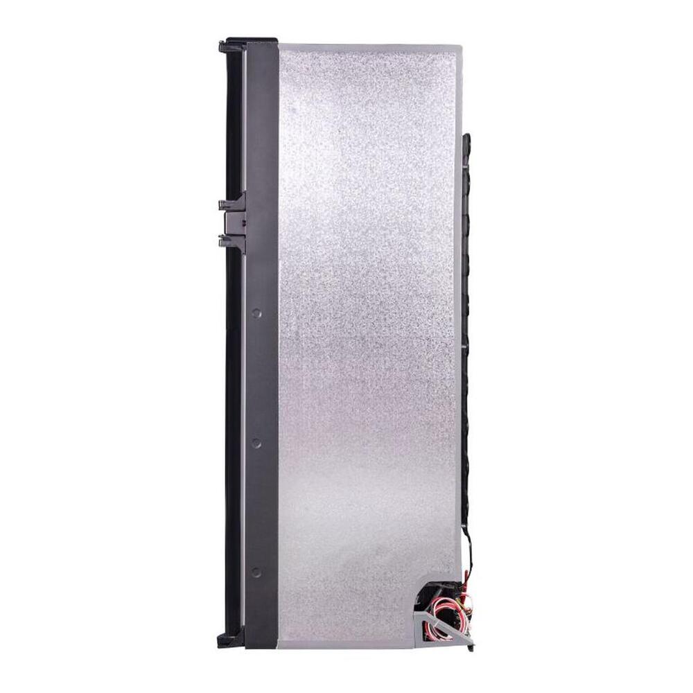 Equator RF1012DC Conserv 23 inch Built-in or Freestanding Top-Freezer Refrigerator with 10 cu. ft. Capacity, Crisper, Interior LED Light, Eco Mode, in Stainless Steel