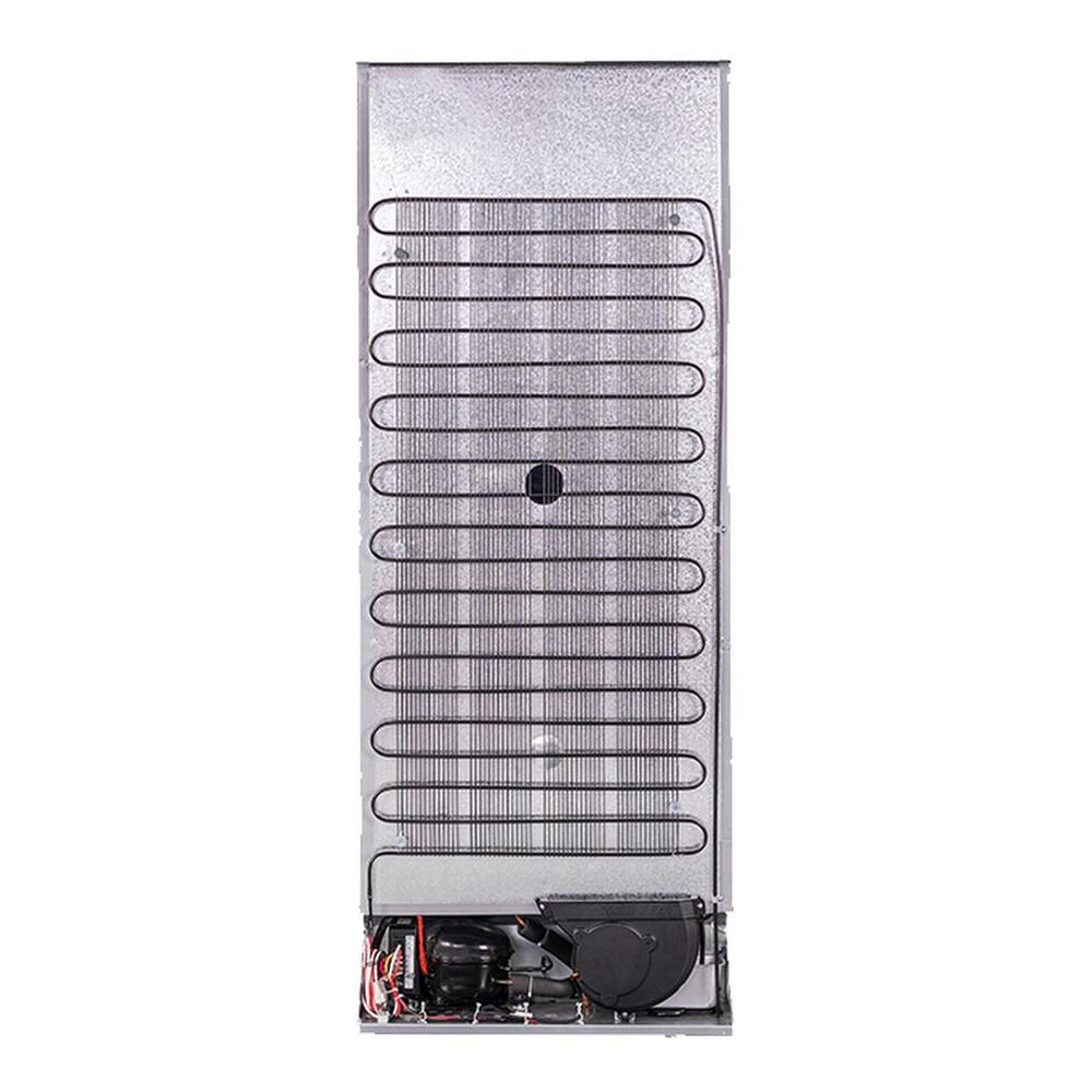 Equator RF1012DC Conserv 23 inch Built-in or Freestanding Top-Freezer Refrigerator with 10 cu. ft. Capacity, Crisper, Interior LED Light, Eco Mode, in Stainless Steel