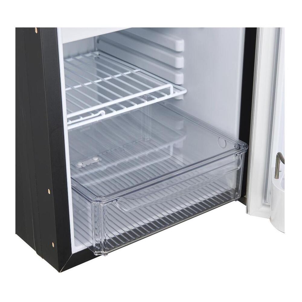 Equator RF1216 15 inch Compact RV-Marine-Offgrid Convertible Refrigerator-Freezer with 1.61 cu. ft. Capacity, Low Voltage Protection, Digital / Mechanical Controls, DC adapter, in Stainless Steel