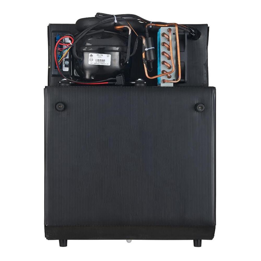 Equator RF1216 15 inch Compact RV-Marine-Offgrid Convertible Refrigerator-Freezer with 1.61 cu. ft. Capacity, Low Voltage Protection, Digital / Mechanical Controls, DC adapter, in Stainless Steel