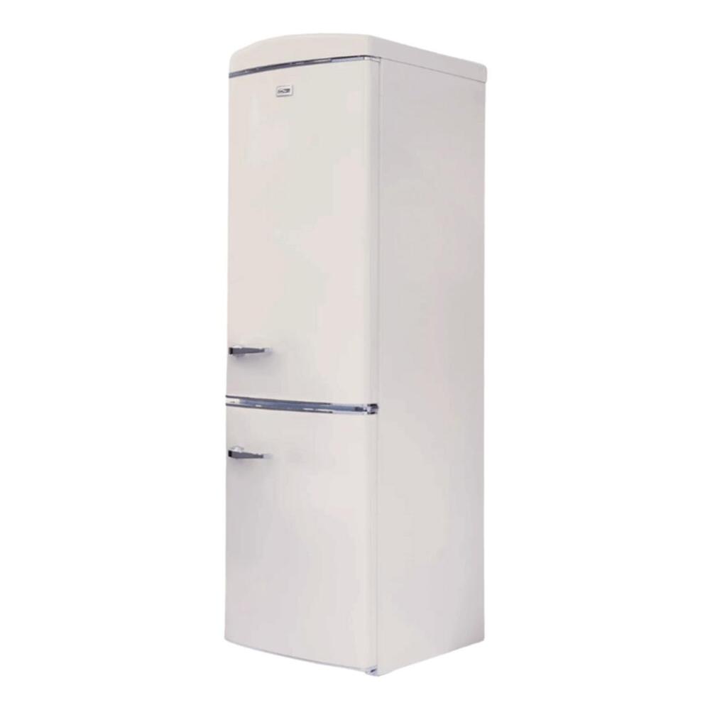 Equator RF132 Conserv Compact 24 inch Freestanding Retro Bottom Mount Refrigerator with 11 cu. ft. Capacity, Fast Freezing, Interior LED Light, Retro Handles
