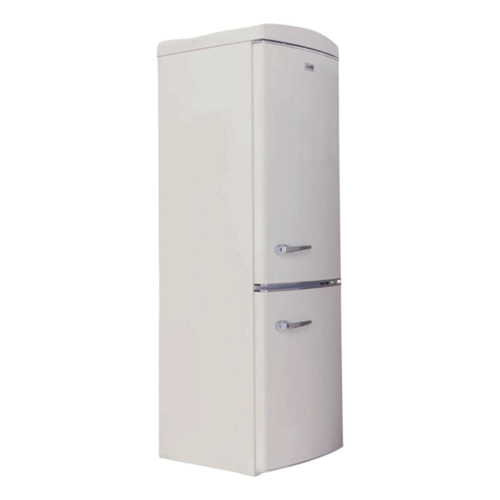 Equator RF132 Conserv Compact 24 inch Freestanding Retro Bottom Mount Refrigerator with 11 cu. ft. Capacity, Fast Freezing, Interior LED Light, Retro Handles