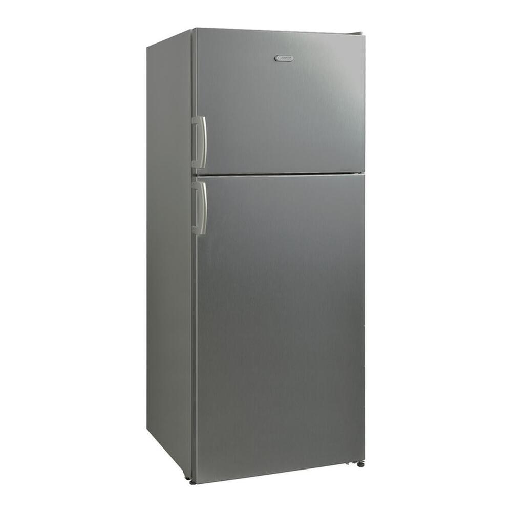 Equator RF142S 24 inch Freestanding Top-Freezer Refrigerator with 14.3 cu. ft. Capacity, Temperature Alarm, Interior LED Light, Ample Door Storage, in Stainless Steel