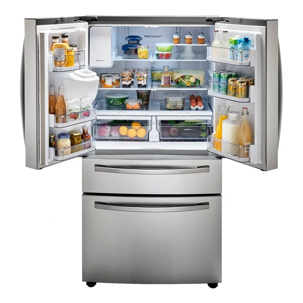 Samsung RF28R7201SR doors opened