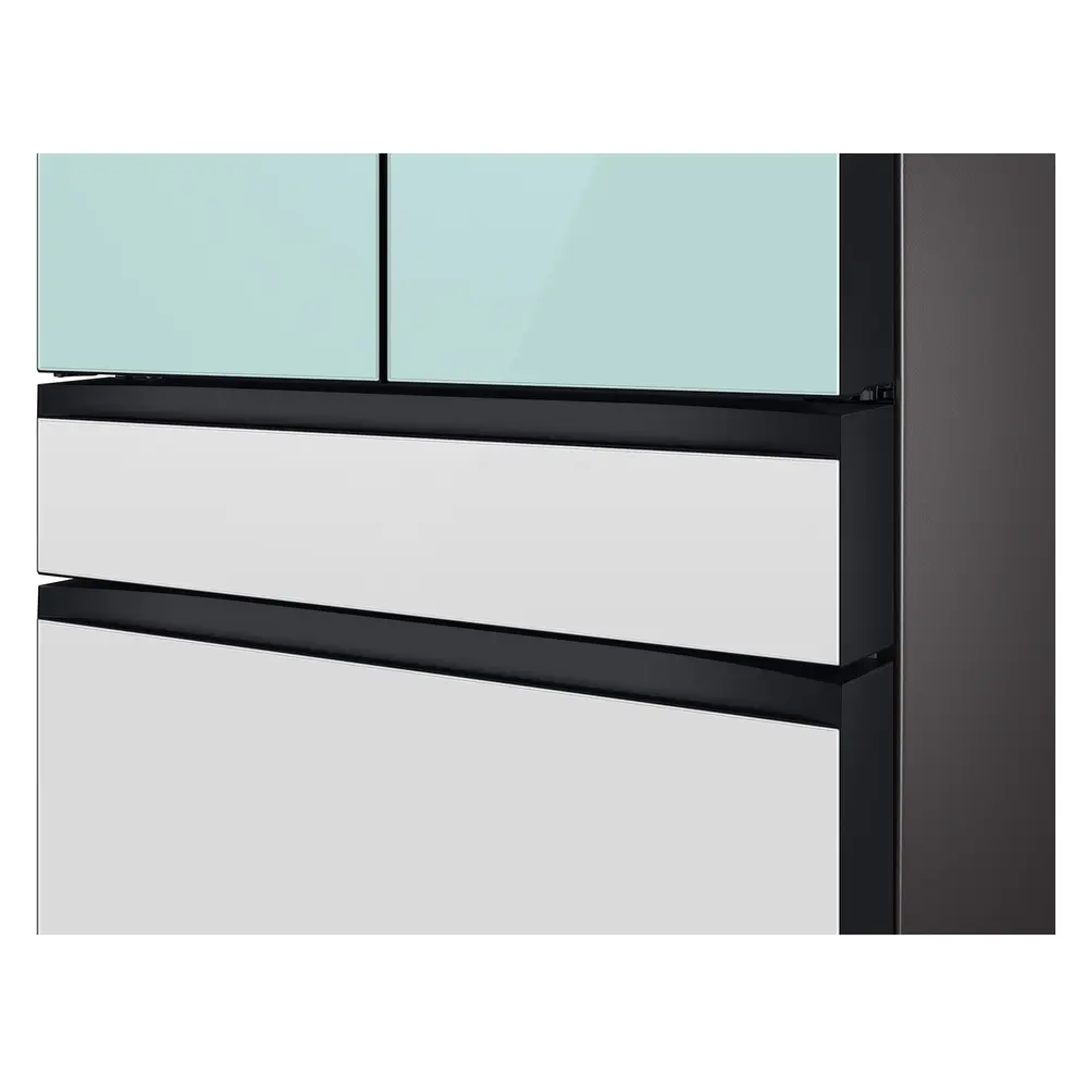 Samsung RF29BB8600 36 inch Bespoke Smart 4 Door French Door Refrigerator with 28.8 cu. ft. Capacity, Beverage Center, LED Lighting, FlexZone Drawer, Twin Cooling Plus, Metal Cooling, Dual Ice Maker with Ice Bites, Energy Star