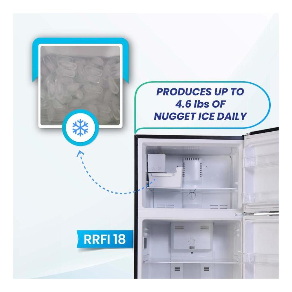 Equator RRFI18 Conserv 30 inch Freestanding Apartment Refrigerator with 18 cu. ft. Capacity, Adjustable Feet, Interior Light, Frost Free