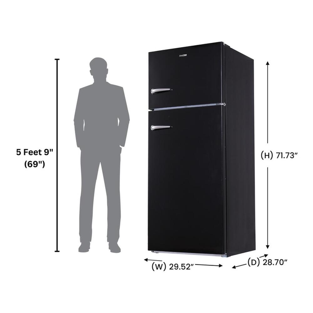 Equator RRFI18 Conserv 30 inch Freestanding Apartment Refrigerator with 18 cu. ft. Capacity, Adjustable Feet, Interior Light, Frost Free