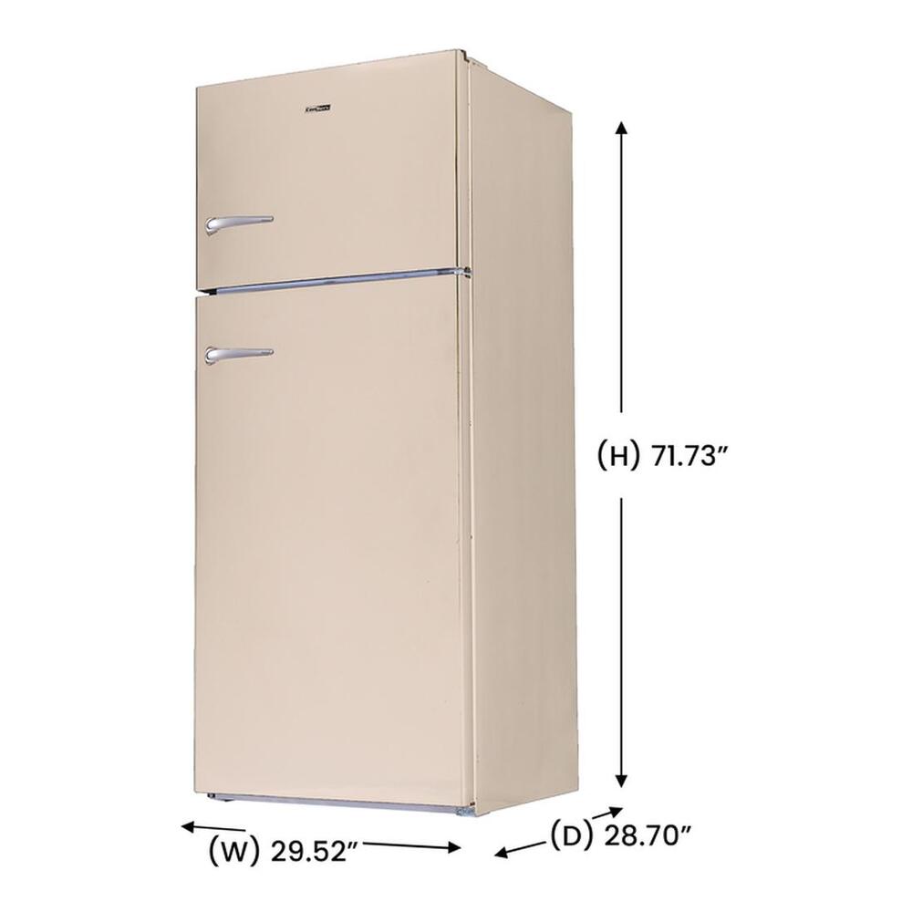 Equator RRFI18 Conserv 30 inch Freestanding Apartment Refrigerator with 18 cu. ft. Capacity, Adjustable Feet, Interior Light, Frost Free