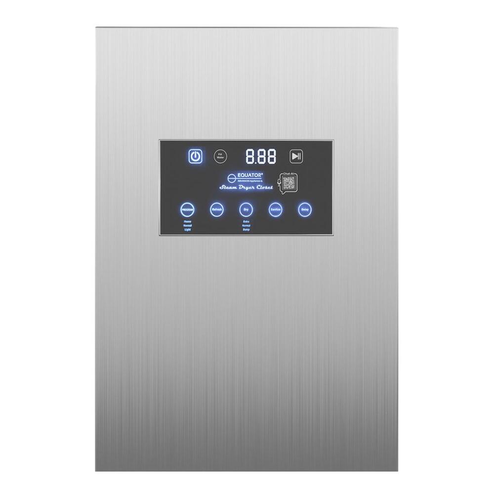 Equator SDC760 16 inch Steam Dryer Closet with 7.6 cu. ft Capacity, Wrinkle-Free Steaming, Automatic cooling function, Odor resistant