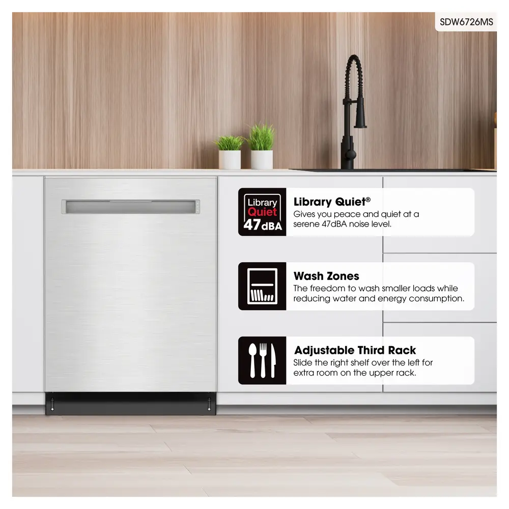 Sharp SDW6726MS features