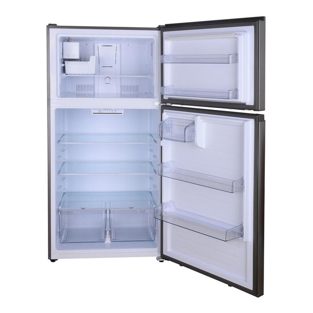 Equator TMRI210S Conserv 33 inch Freestanding Apartment Refrigerator with 21 cu. ft. Capacity, Adjustable Feet, Interior Light, Fingerprint Resistant, in Stainless Steel