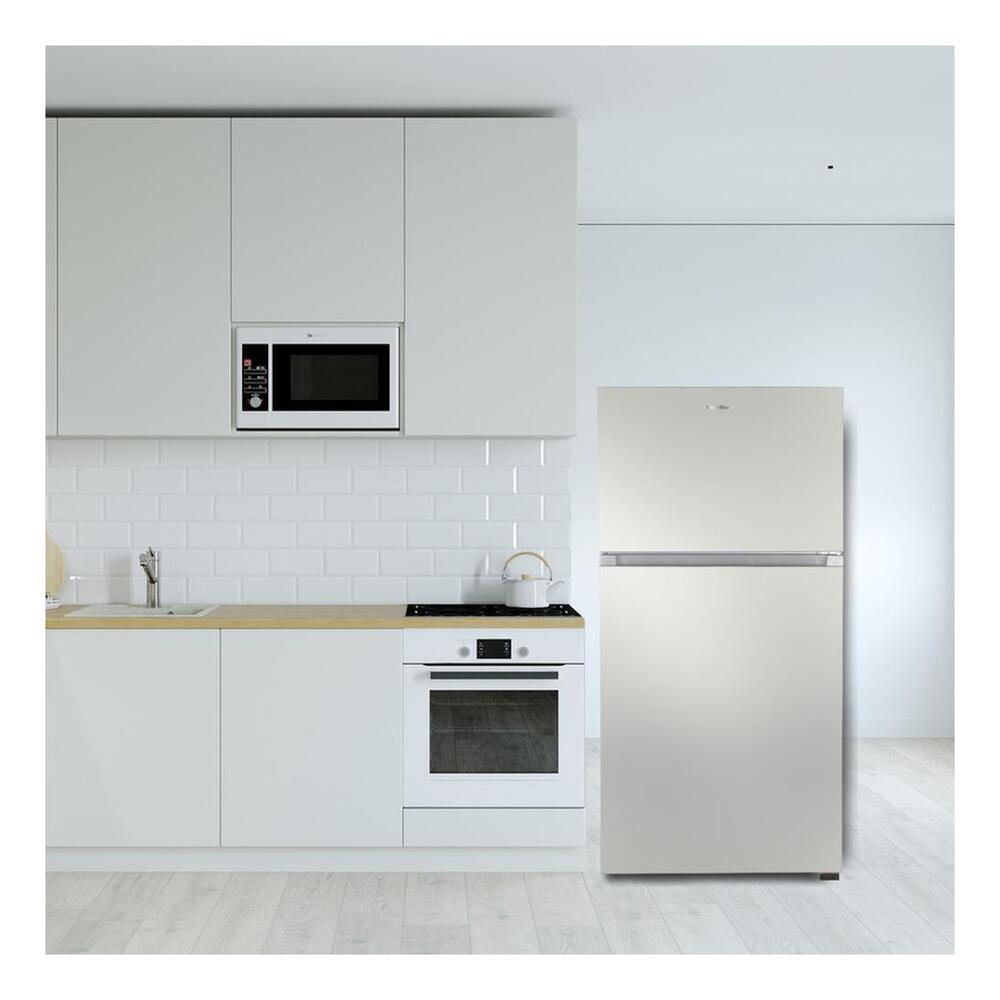 Equator TMRI210S Conserv 33 inch Freestanding Apartment Refrigerator with 21 cu. ft. Capacity, Adjustable Feet, Interior Light, Fingerprint Resistant, in Stainless Steel