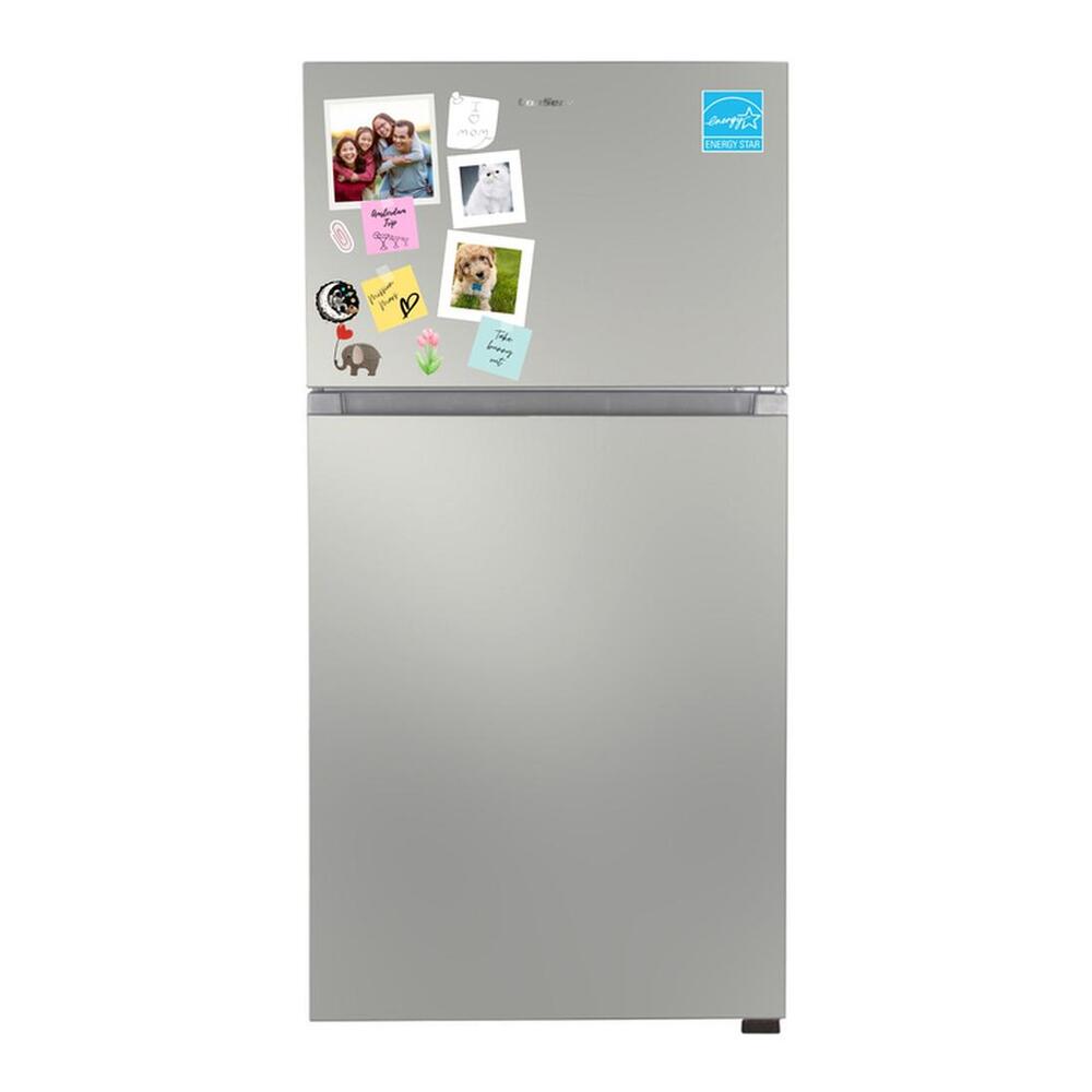 Equator TMRI210S Conserv 33 inch Freestanding Apartment Refrigerator with 21 cu. ft. Capacity, Adjustable Feet, Interior Light, Fingerprint Resistant, in Stainless Steel