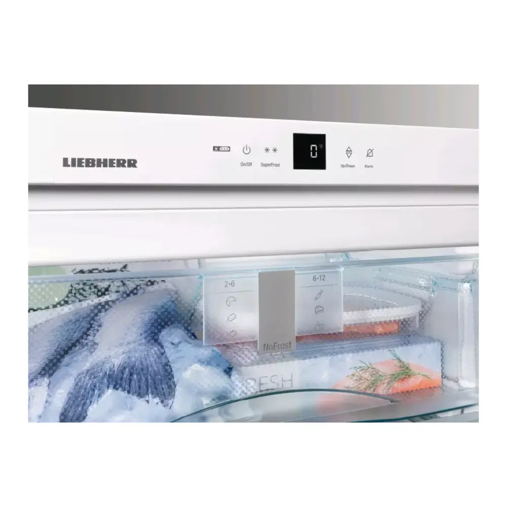 Liebherr UF501 24 inch Undercounter Freezer with 2.8 cu. ft. Capacity, Soft System, Automatic SuperFrost, Door alarm, in Panel Ready