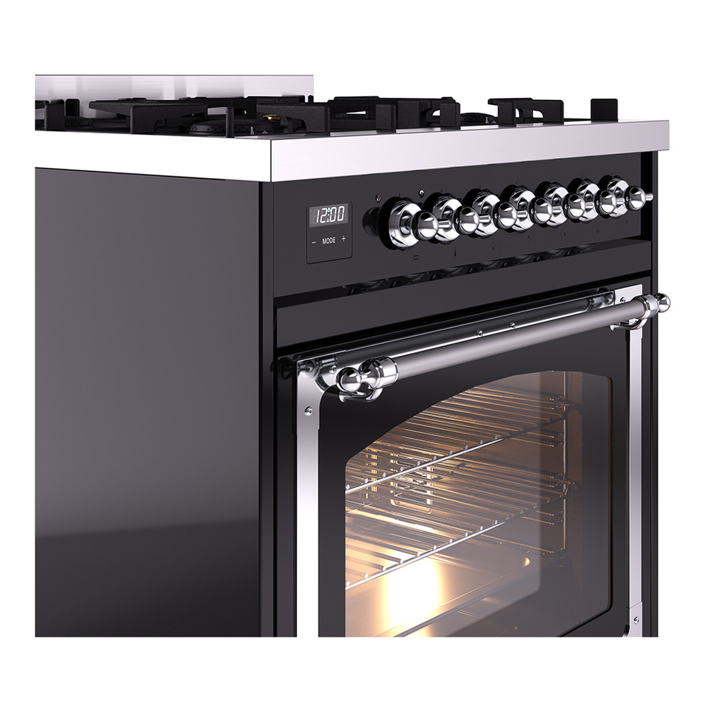 ILVE_UN30NMPBKCLP_Nostalgie_II_30"_Dual_Fuel_Range_details