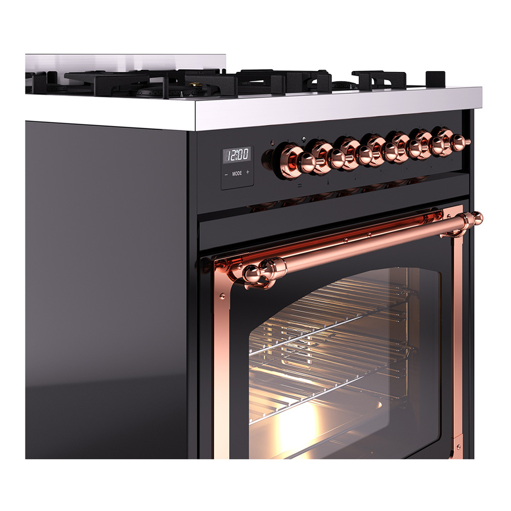 ILVE_UN30NMPBKPLP_Nostalgie_II_30"_Dual_Fuel_Range_details