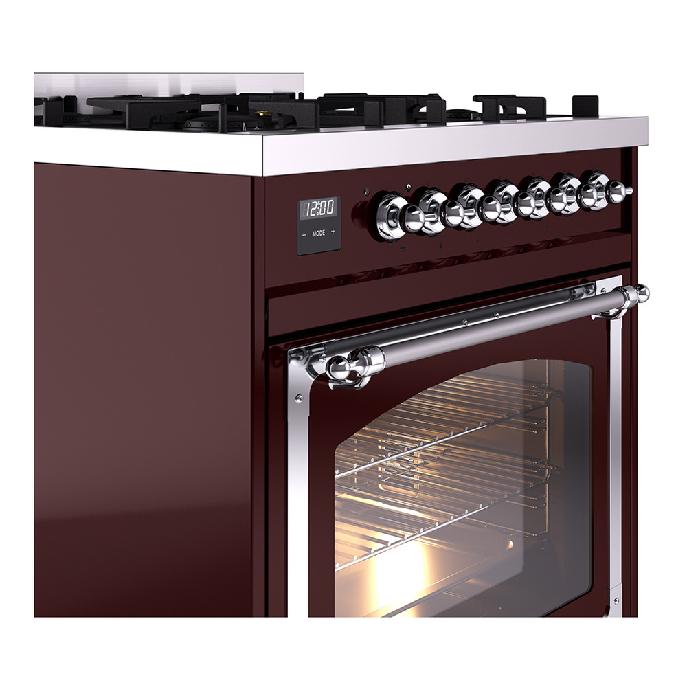 ILVE_UN30NMPBUCLP_Nostalgie_II_30"_Dual_Fuel_Range_details