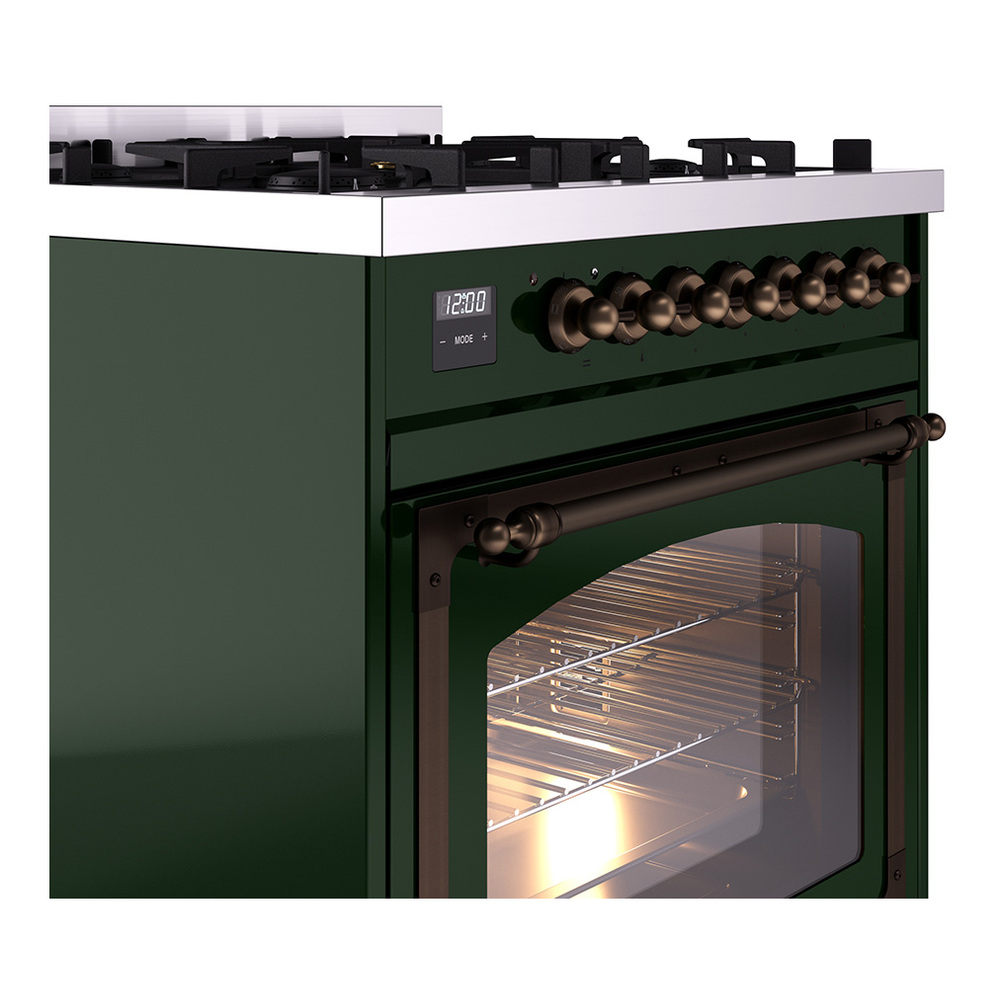 ILVE_UN30NMPEGBLP_Nostalgie_II_30"_Dual_Fuel_Range_details