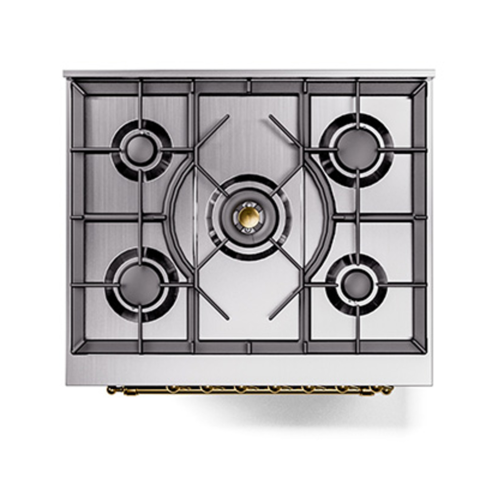 ILVE_UN30QNMPMGGLP_Nostalgie_II_30"_Dual_Fuel_Range_top_view