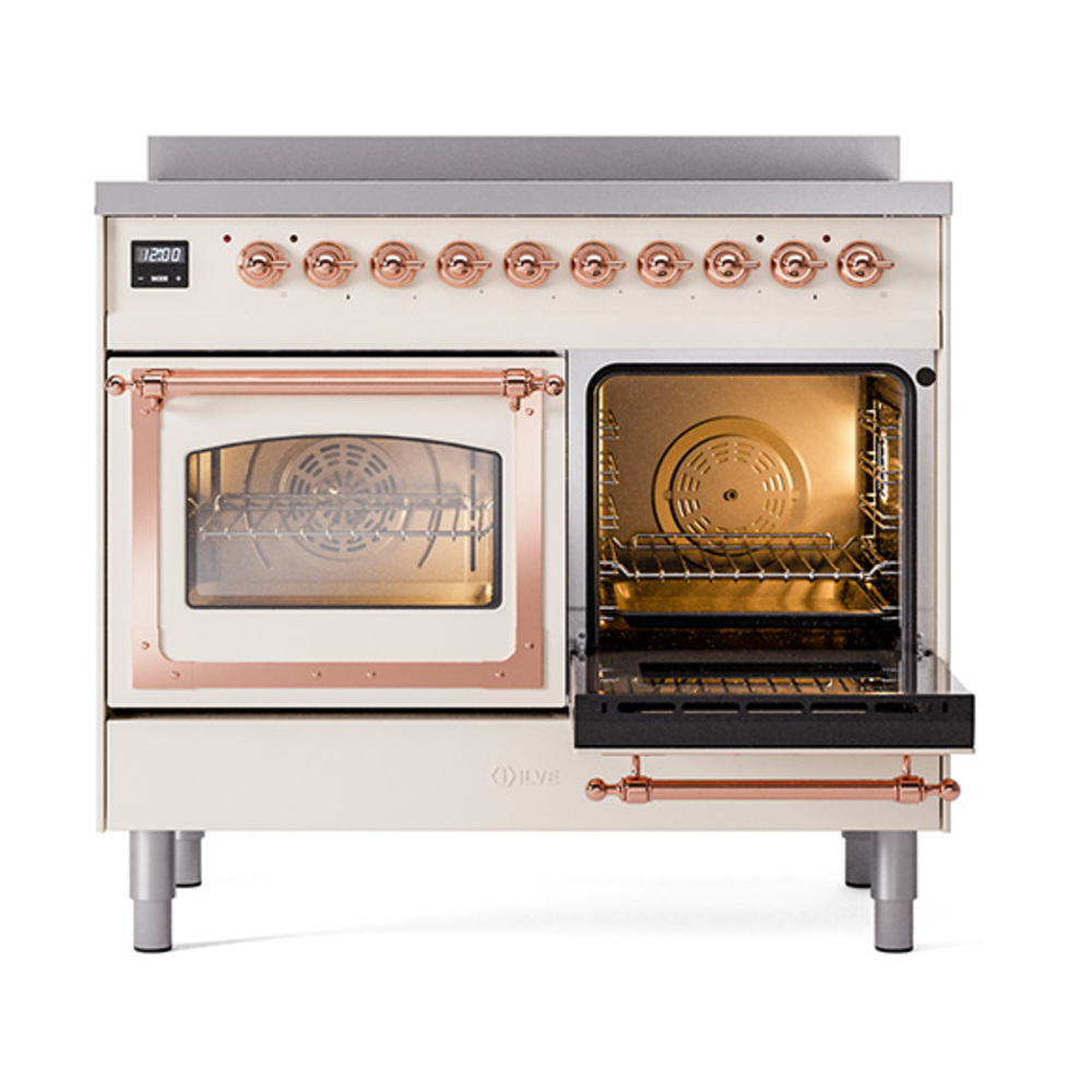 ILVE_UNDI406NMPAWP_Nostalgie_II_60"_Dual_Fuel_Range_side_oven_door_opened