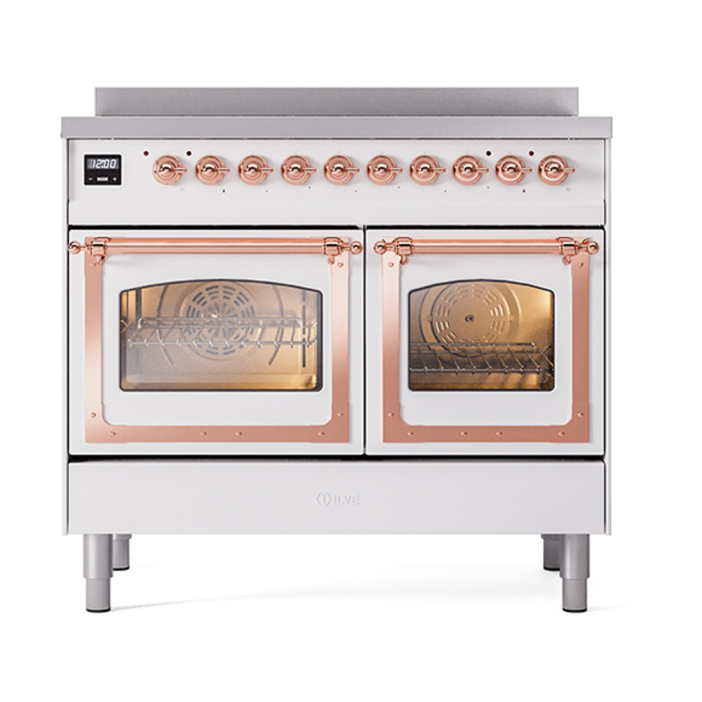 ILVE_UNDI406NMPWHP_Nostalgie_II_60"_Dual_Fuel_Range_front_view