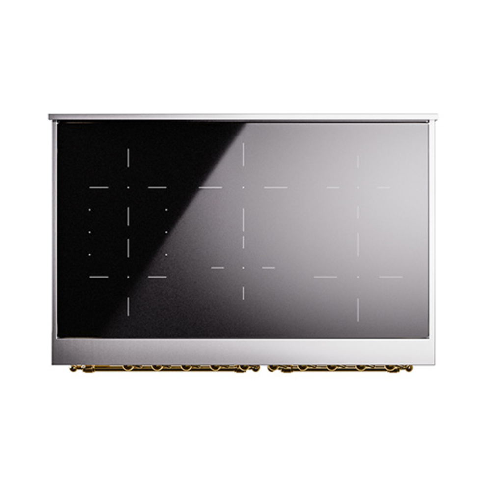 ILVE_UNDI406QNMPWHG_Nostalgie_II_60"_Dual_Fuel_Range_top_view