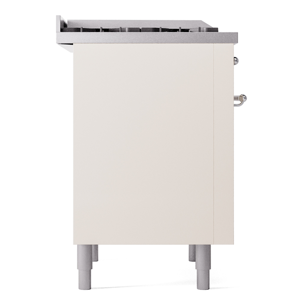 ILVE Nostalgie II 36" UP36FNMPAWC Dual Fuel Range left side
