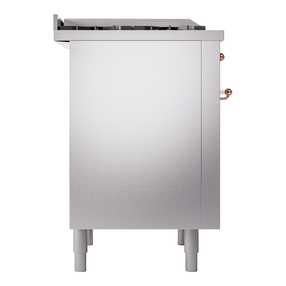 ILVE Nostalgie II 36" UP36FNMPSSP Dual Fuel Range left side