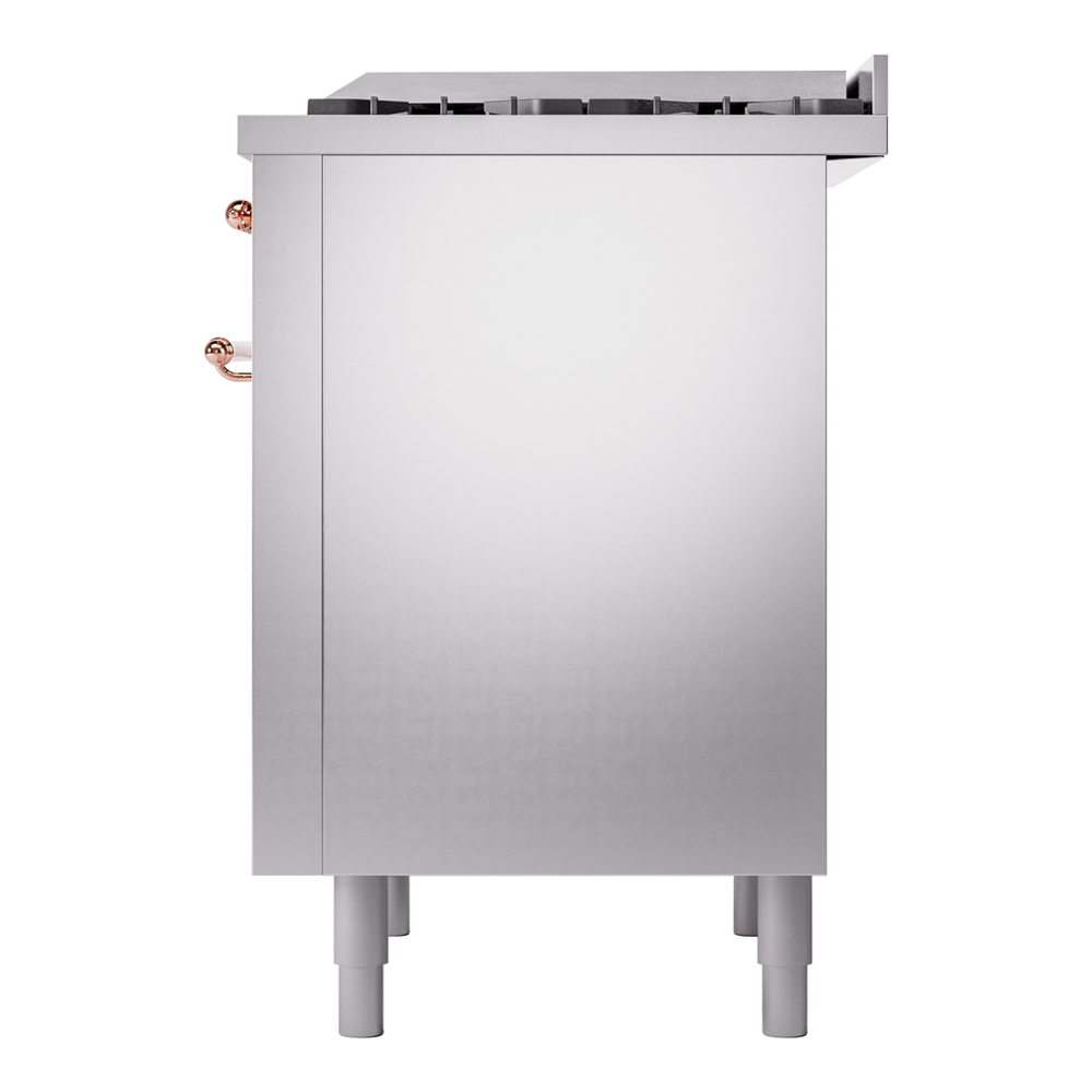 ILVE Nostalgie II 36" UP36FNMPSSP Dual Fuel Range right side